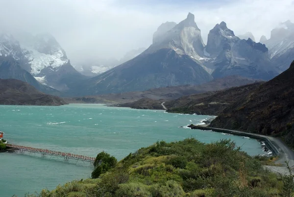 Λίμνη στη Χιλή Φωτογραφία Αρχείου