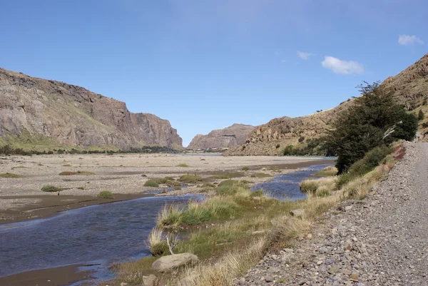 Río en la Patagonia — Foto de Stock