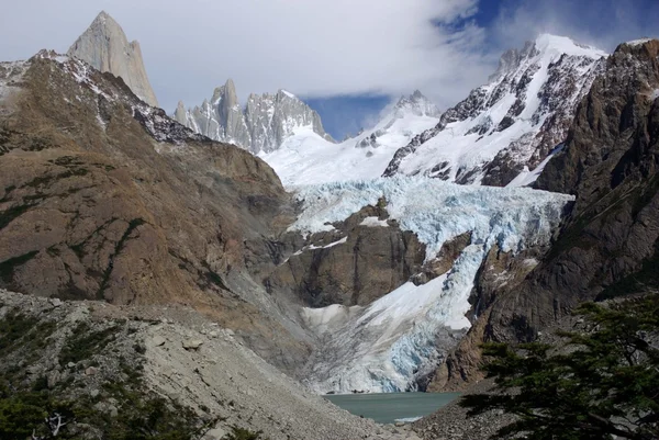 Gletscher in Patagonien — Stockfoto