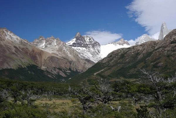 Krajina z Patagonie — Stock fotografie