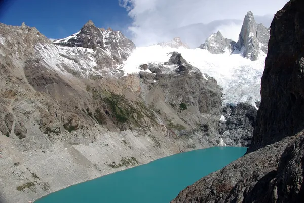 Jezero Patagonie — Stock fotografie