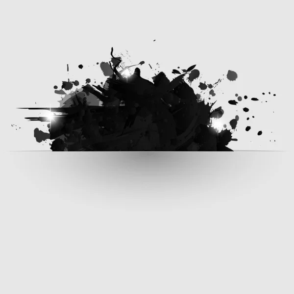 Черная краска — стоковый вектор
