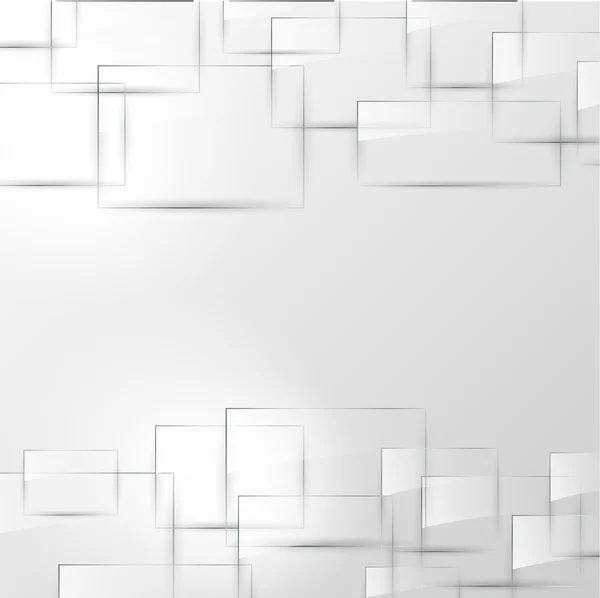 Абстрактный фон со стеклянными квадратами — стоковый вектор