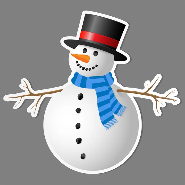 Χιονάνθρωπος — Διανυσματικό Αρχείο