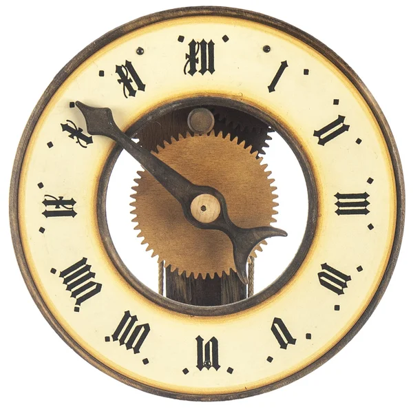 Vintage single arm hand made Clock — Stock Photo, Image