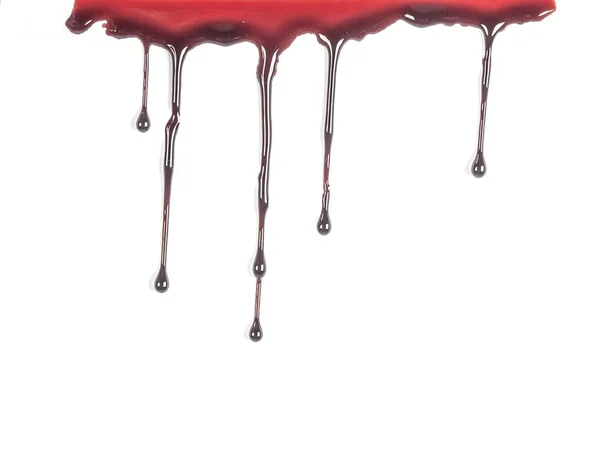 Dripping blood — Stock Photo, Image