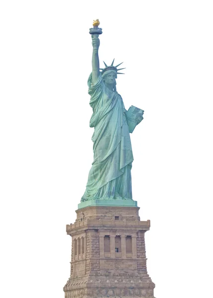 Front view of the Statue of Liberty in New York City — Stock Photo, Image