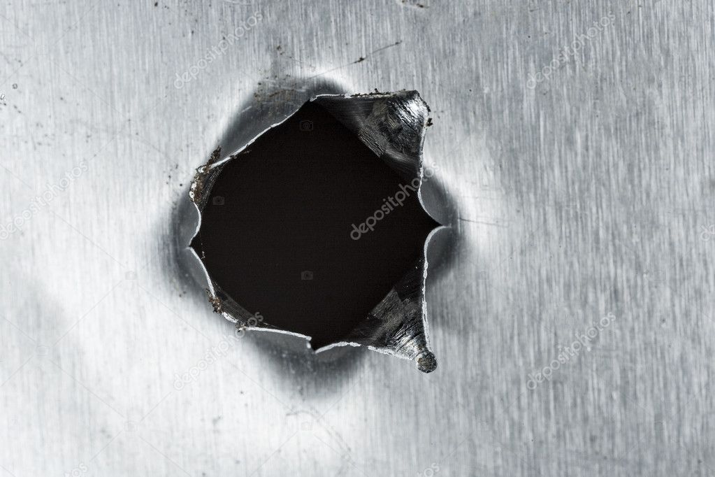 Bullet Hole Metal Texture