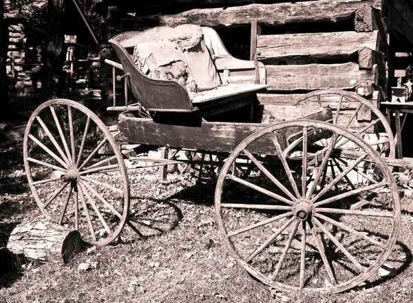 Antique vintage buggy — Zdjęcie stockowe