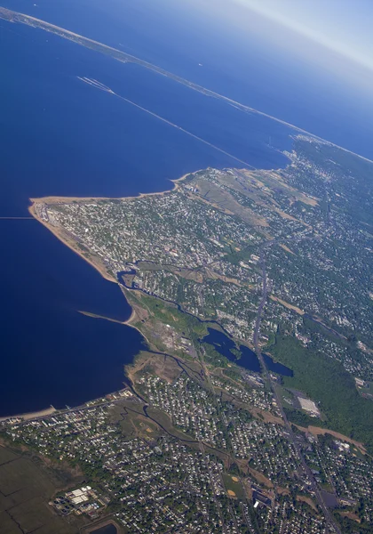 New York from the air — Stock Photo, Image