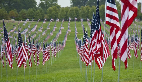 911 memorial in St. Louis September 2011 — Stock Photo, Image