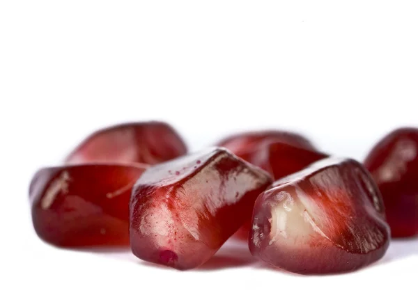 Pomegranate on white background — Stock Photo, Image