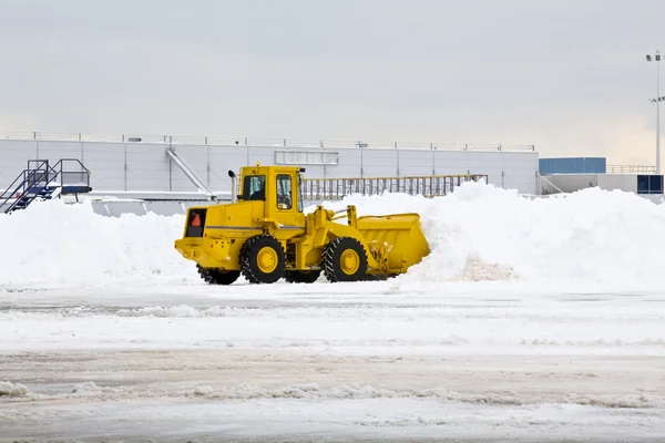 Snow removal — Stock Photo, Image