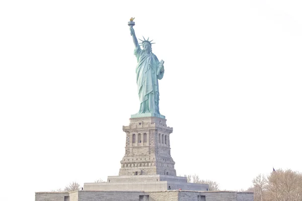 รูปปั้นเสรีภาพในนิวยอร์กซิตี้ — ภาพถ่ายสต็อก