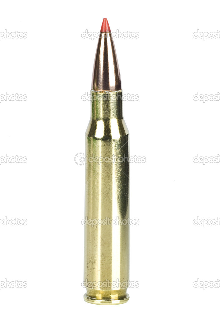 Large brass bullet