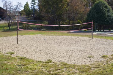 kum voleybol sahası