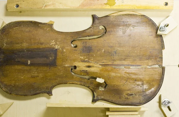 Partes de violino — Fotografia de Stock