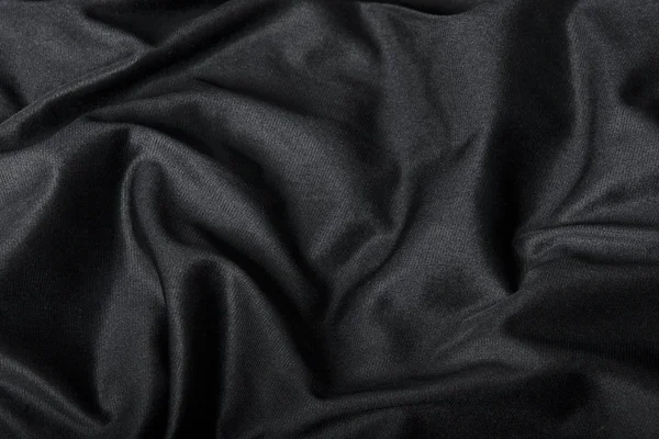 Black Cloth Background — Stock Photo, Image