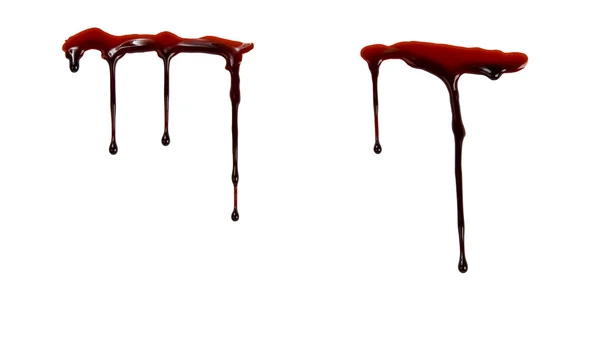 Dripping blood — Stock Photo, Image