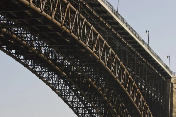 Pont traversant le Mississippi à St. Louis — Photo