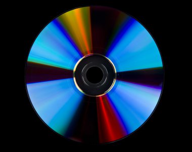 boş dvd kutusu ve metin için yer ile disk