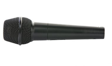 mikrofon beyazda izole edildi