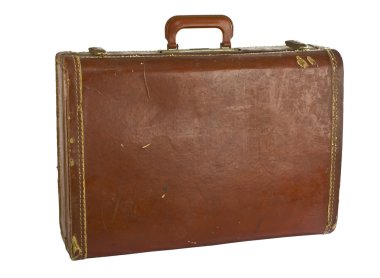 vintage elbise dava üzerinde beyaz izole
