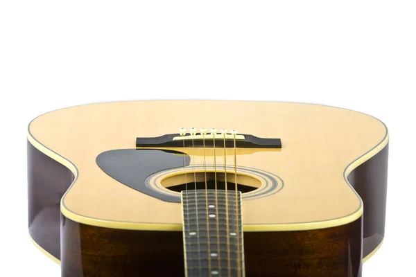 Closeup image of classical guitar parts — Stock Photo, Image