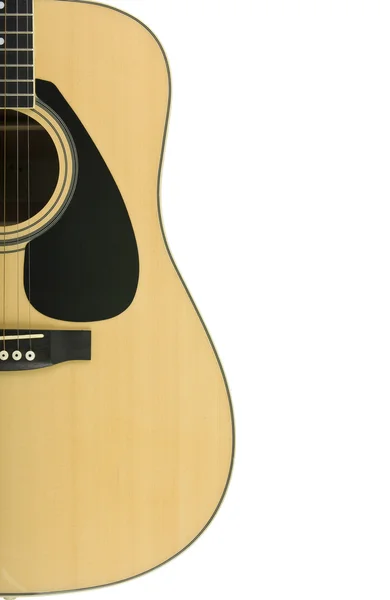 Closeup image of classical guitar parts — Stock Photo, Image