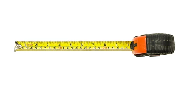 Tape measure bar graph — Stock Photo, Image