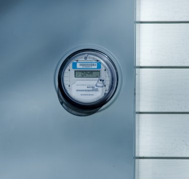 Duvardaki yeni Elektrikli ölçme aygıtı