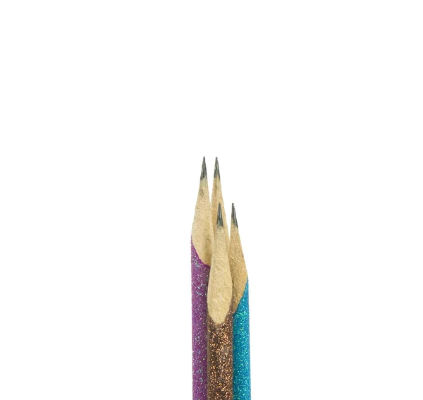 Four pencils — Stockfoto