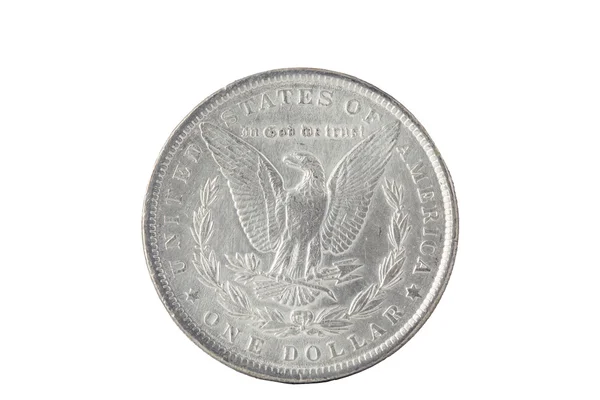 Silberdollar — Stockfoto