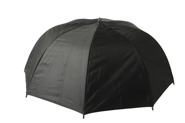 Foto deštník izolovaných na bílém pozadí — Stock fotografie