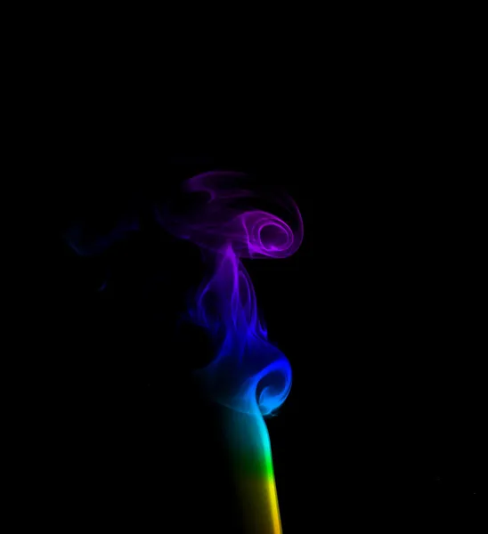 Humo con colores mutables —  Fotos de Stock