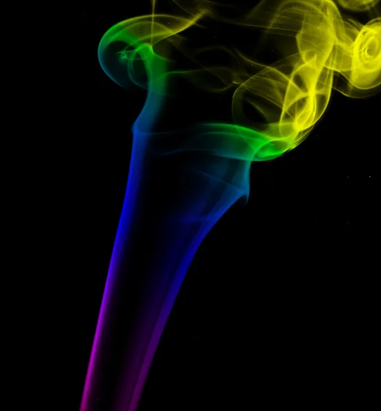 Humo con colores mutables —  Fotos de Stock