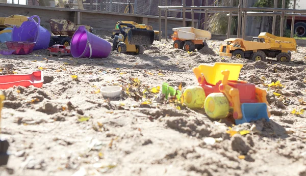 Zabawki w piasku — Zdjęcie stockowe