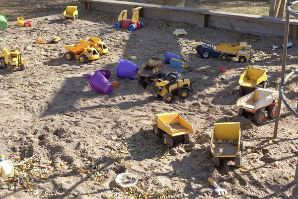 Zabawki w piasku — Zdjęcie stockowe