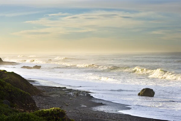 Côte californienne tôt le matin — Photo