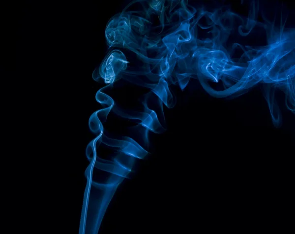 Blue smoke — Stock Photo, Image