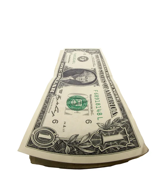 Dollar looking like it was stretched — Stock Photo, Image