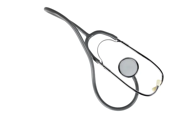 Stethoscope isolated on white — Stock Photo, Image