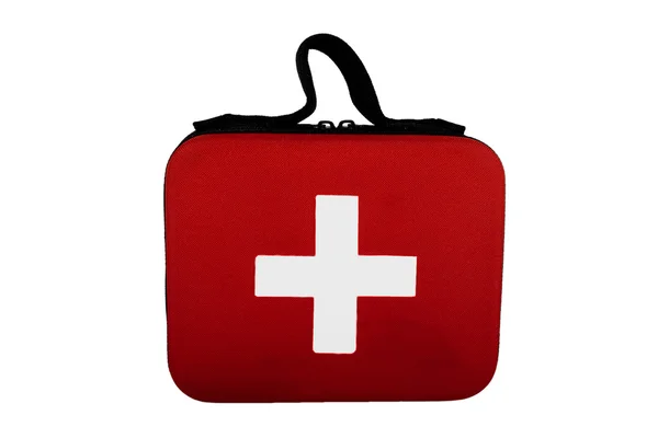 First aid kit isolated — Stock Photo, Image
