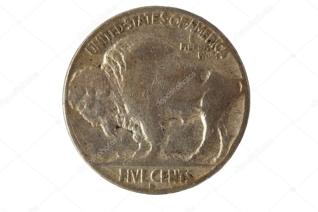 Indian nickel reverse