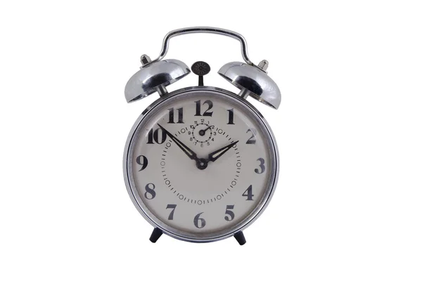 Alarm clock, isolated on the white background — Stock Photo, Image