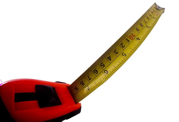 테이프 측정 막대 그래프 — 스톡 사진