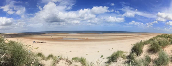 Sand dunes holkham beach north norfolk — Stock Photo, Image