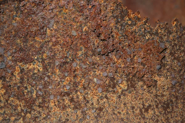Текстура фону іржавого металевого масляного барабана — стокове фото