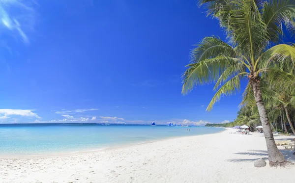 Острів Боракай білий пляж філіппіни Стокове Фото