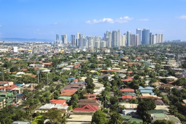 Fort bonifacio skyline makati city, manila Filipinler